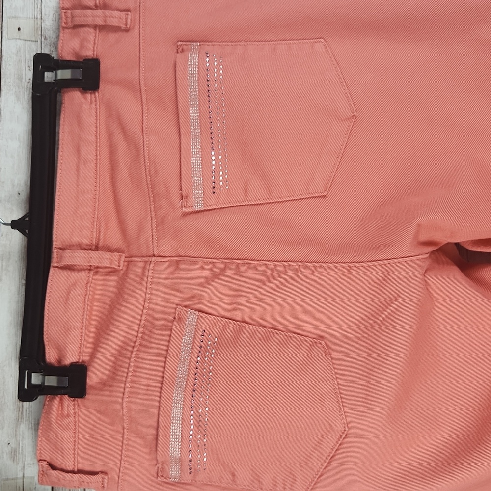 Lee, Chic Coral, below the knee shorts, SZ 18W - Picture 7 of 12